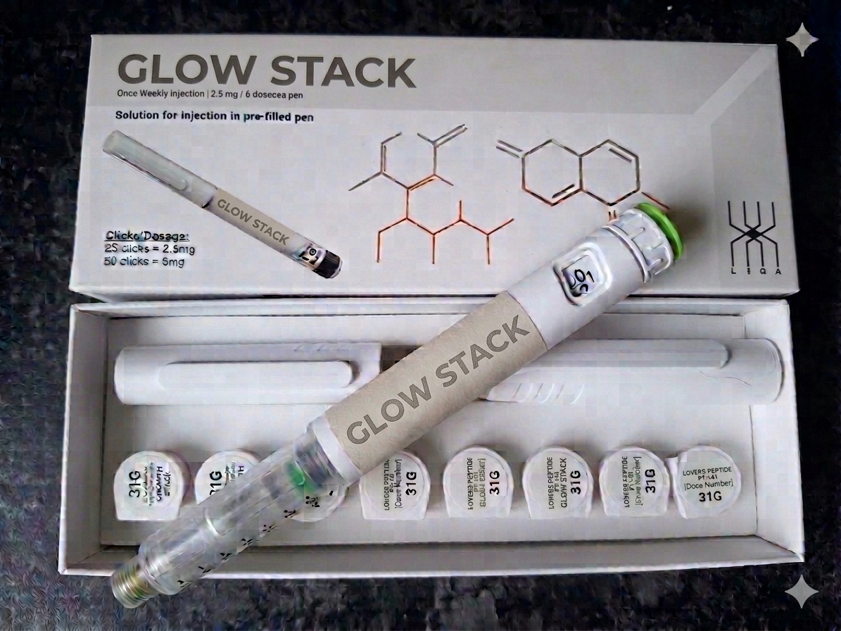 Glow Stack - GHK-Cu, BPC157, TB500