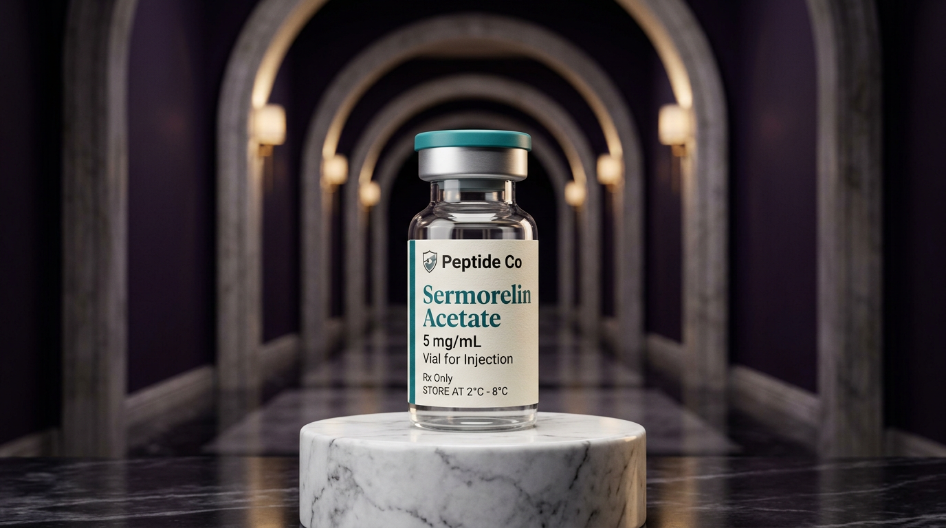 Sermorelin Acetate (10mg Vial) - Peptide Co