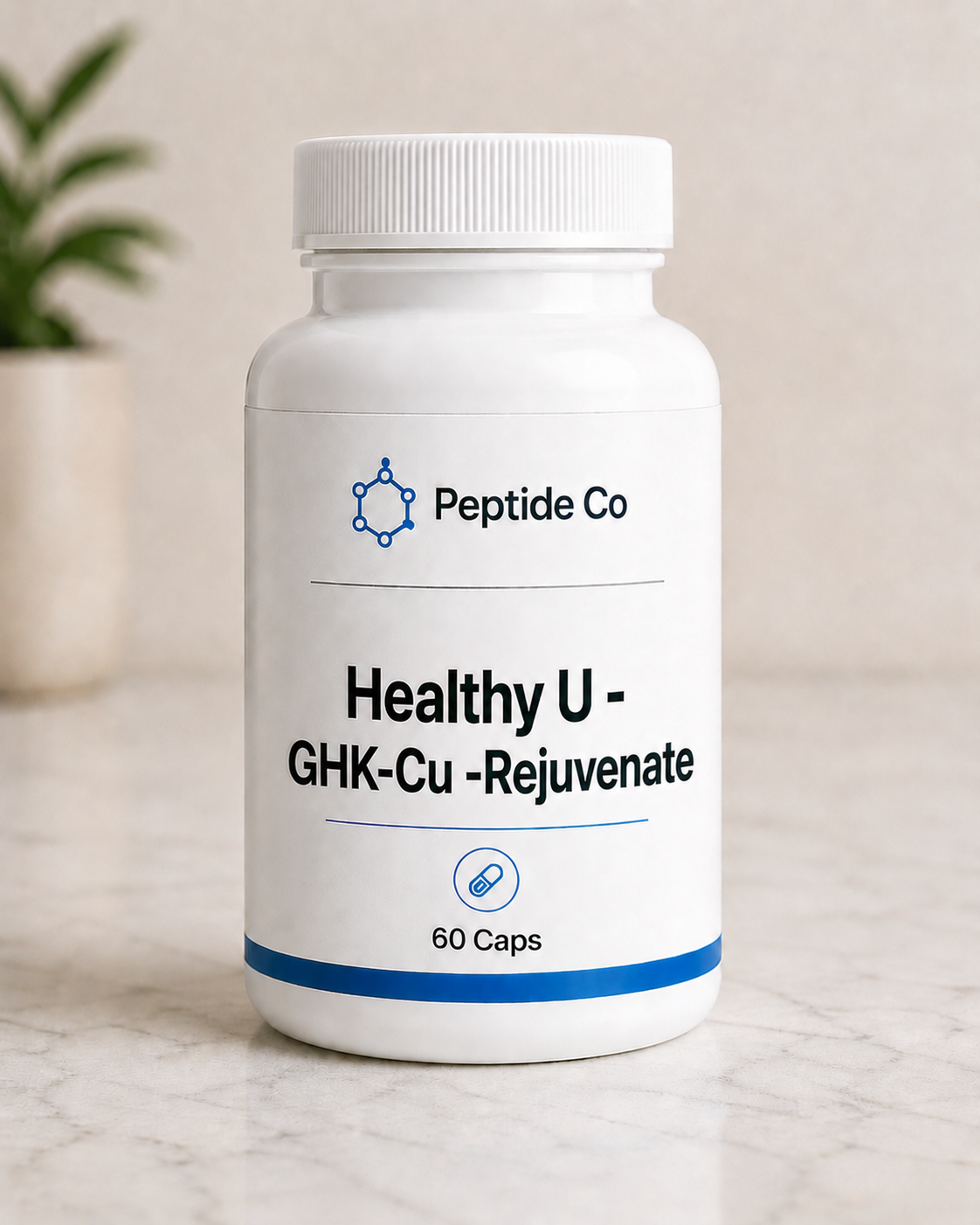 Healthy U - GHK-Cu Caps - Rejuvenate 2.5mg